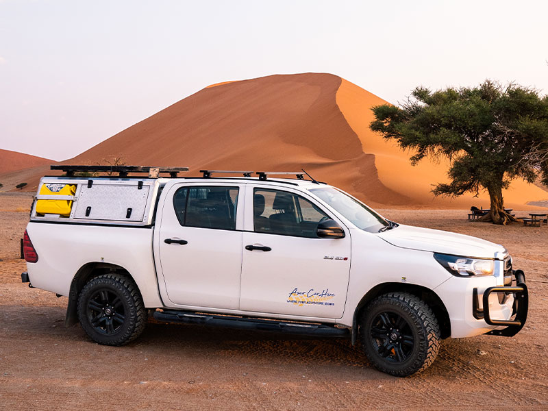 Budget 4&times;4 Voertuigen zonder Kampeeruitrusting