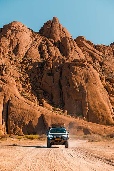 Huurvoorwaarden 4x4 Autohuur in Namibië