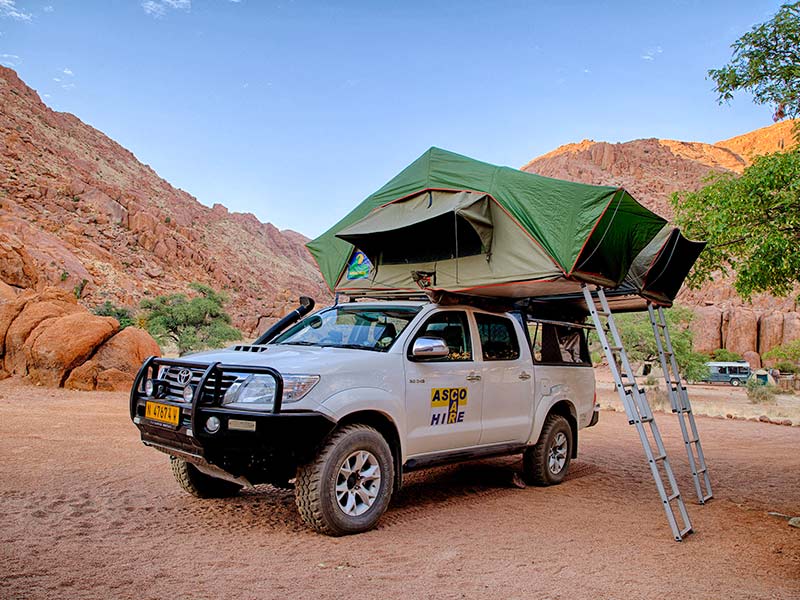 Boek Extra Opties Bij Uw 4×4 Autohuur in Namibië