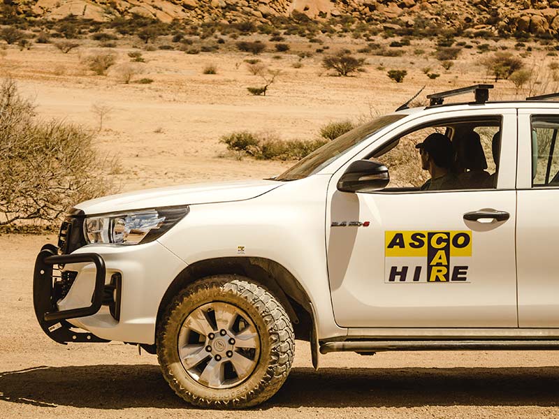 Autoversicherung für 4x4 Mietwagen-Namibia