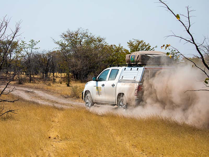 Autoverzekering huurauto 4x4 Namibië